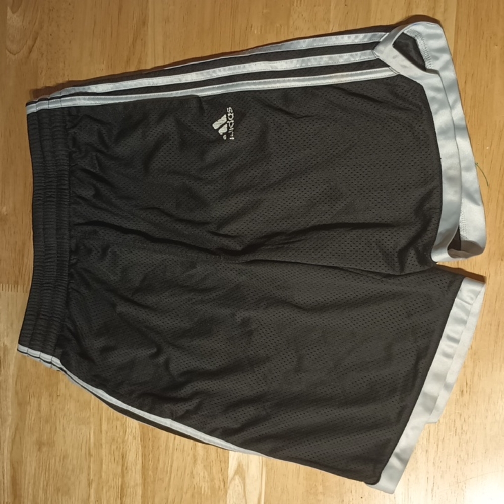 size 14/16 adidas basketball shorts